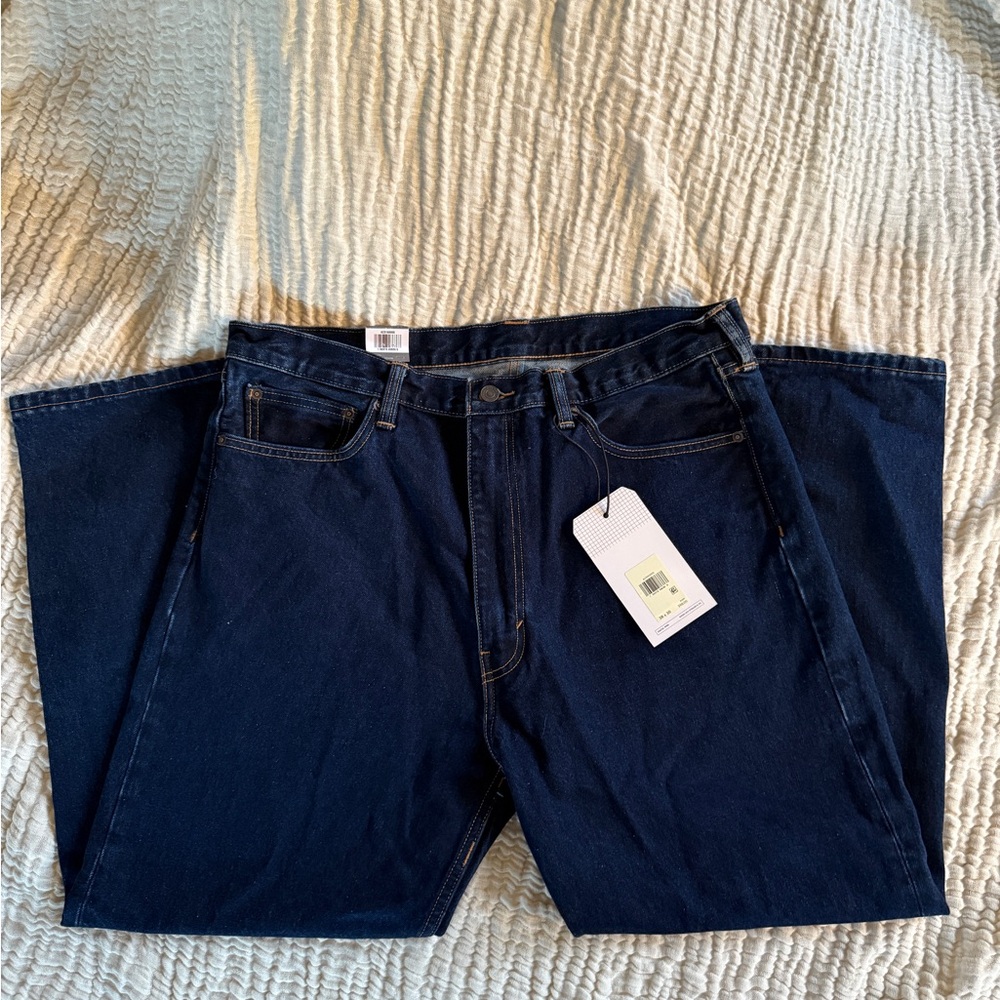NWT Levi's Blue Relaxed Jeans Classic Denim